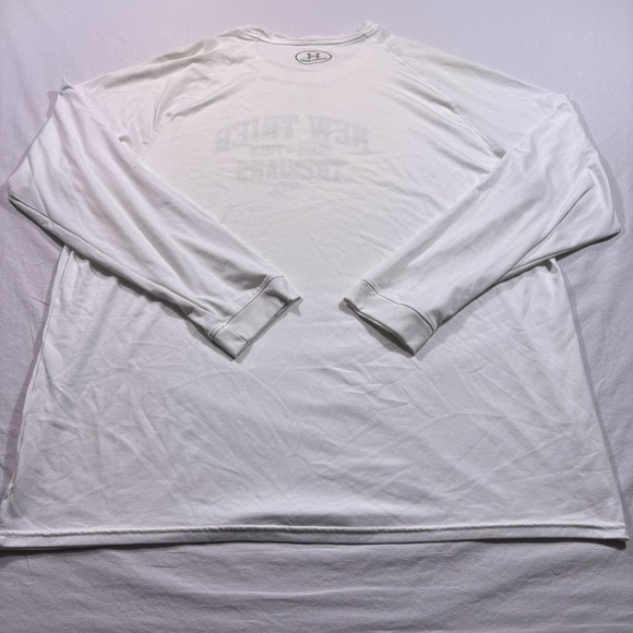 Under Armour New Trier Track Field Trevians Long Sleeve Heatgear Shirt Mens XL - Picture 3 of 7